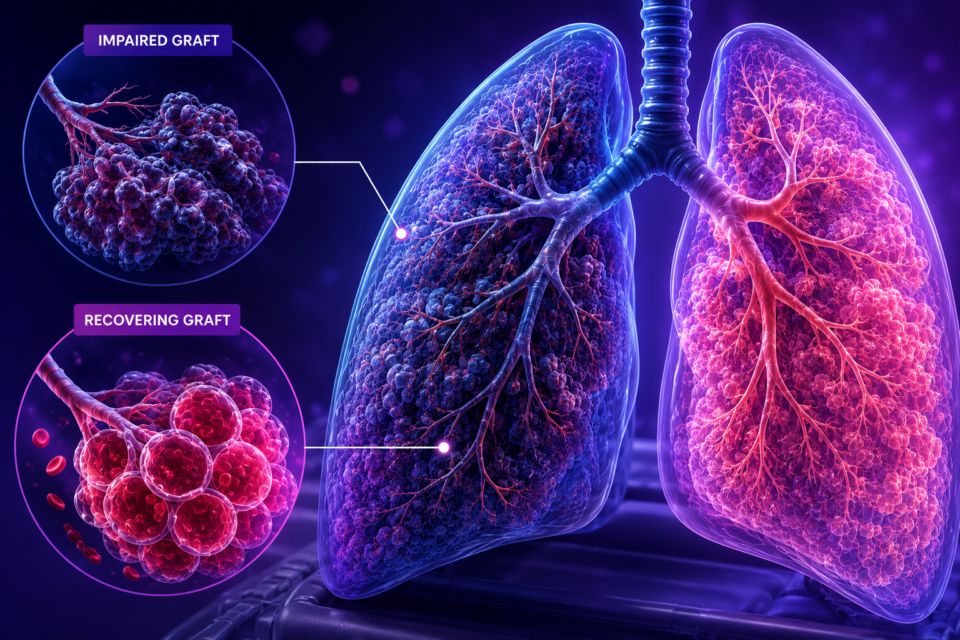 prone positioning after lung transplantation